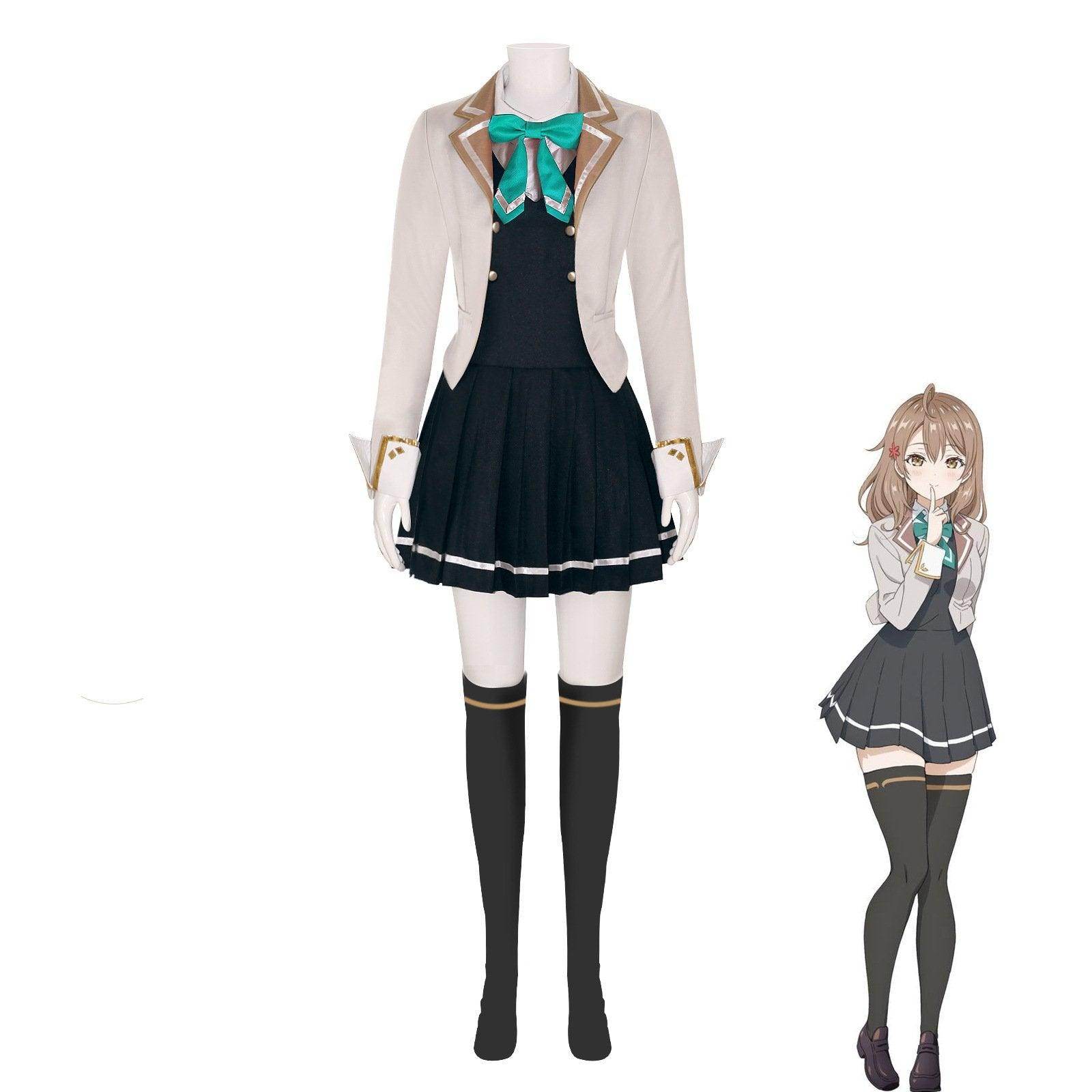 Alya Sometimes Hides Her Feelings in Russian Alisa Mikhailovna Kujou Maria Masachika Kuze Costume Dress Uniform - Ecosfun