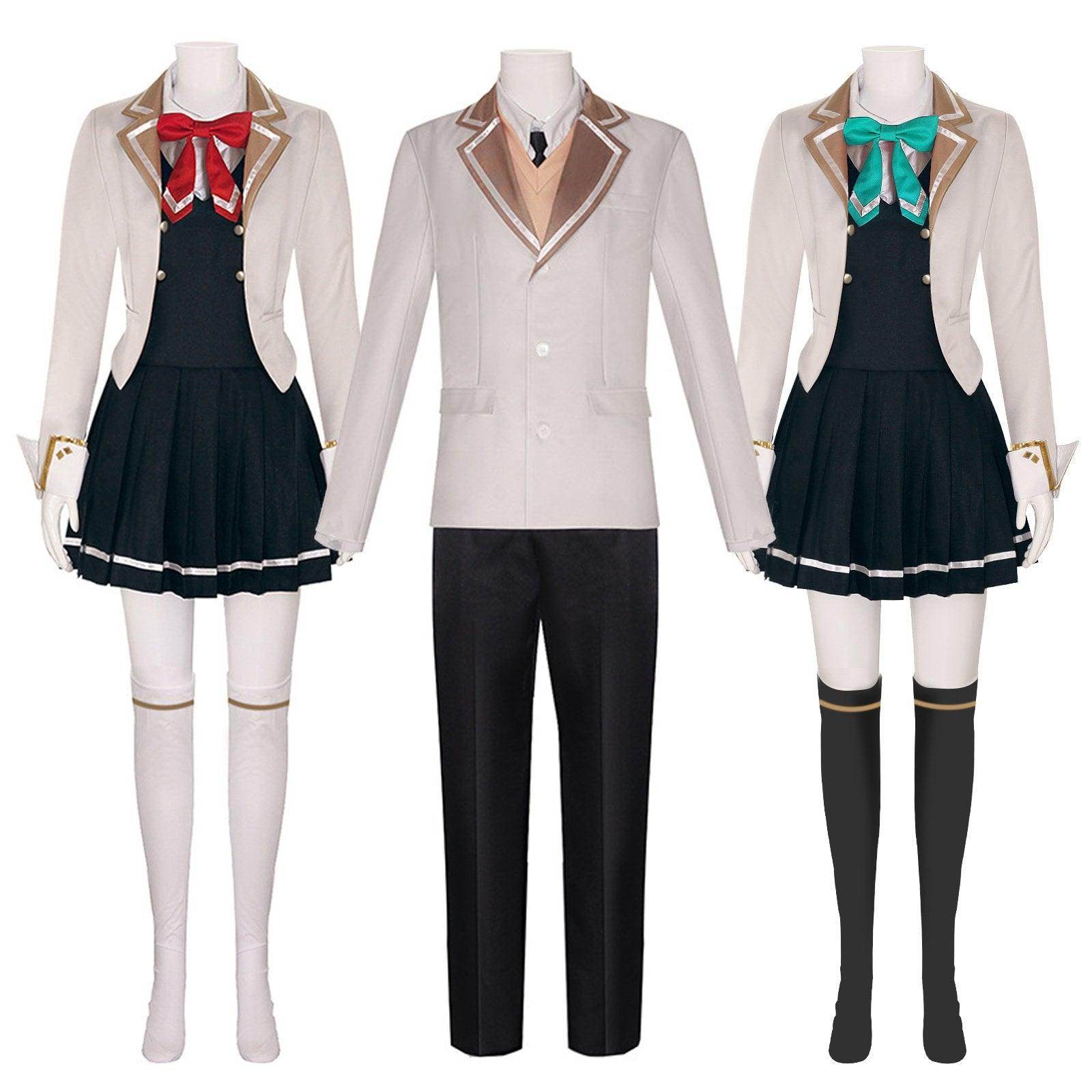 Alya Sometimes Hides Her Feelings in Russian Alisa Mikhailovna Kujou Maria Masachika Kuze Costume Dress Uniform - Ecosfun