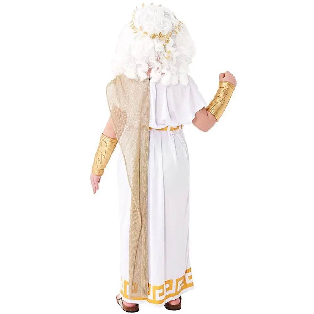 ancient greek mythology zeus Children Halloween carnival costume for kids - Ecosfun