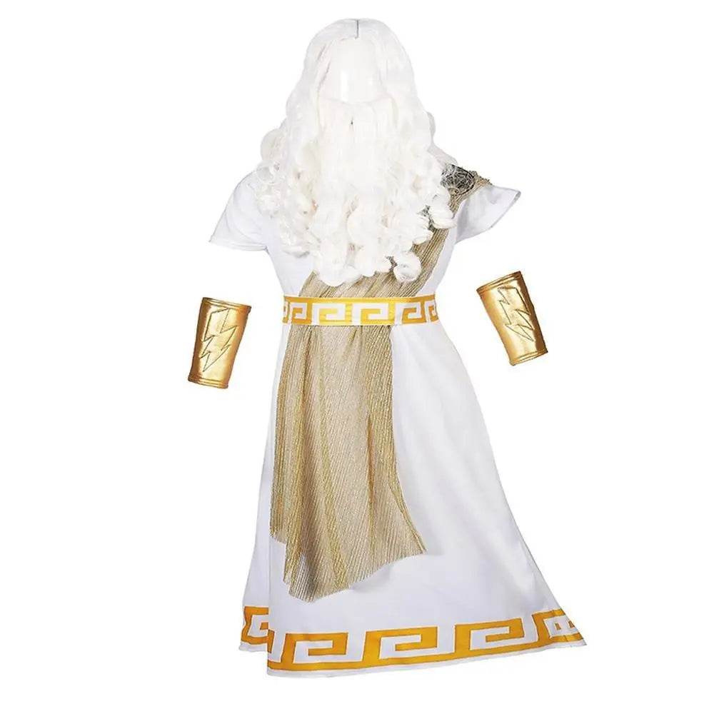 ancient greek mythology zeus Children Halloween carnival costume for kids - Ecosfun