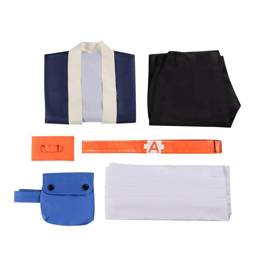 Animation costume Nautical King Fire Fist Ace full cosplay costume stage performance - Ecosfun