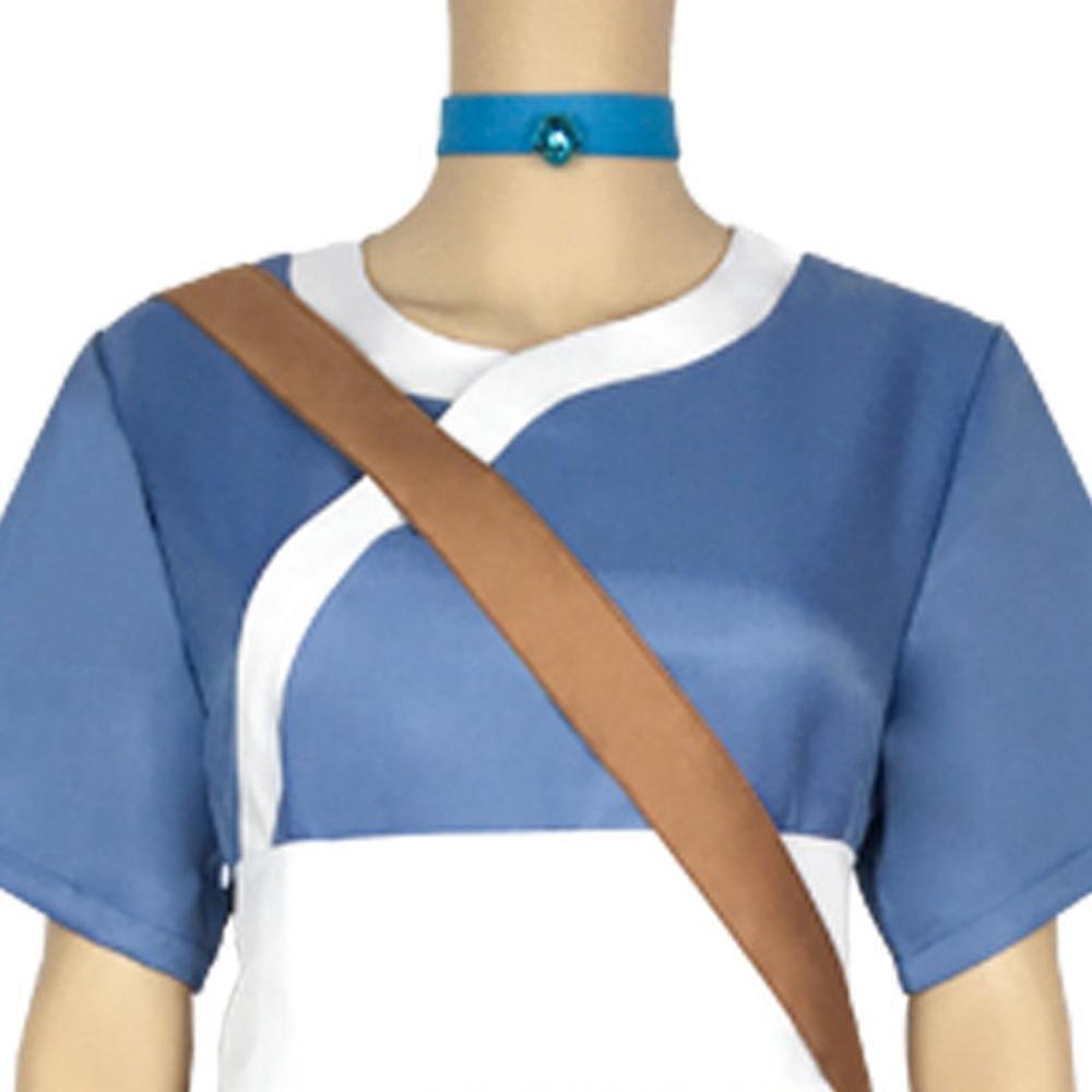 Anime Katara Avatar The Last Airbender Costume Party Carnival Cosplay Full Set - Pajamasbuy