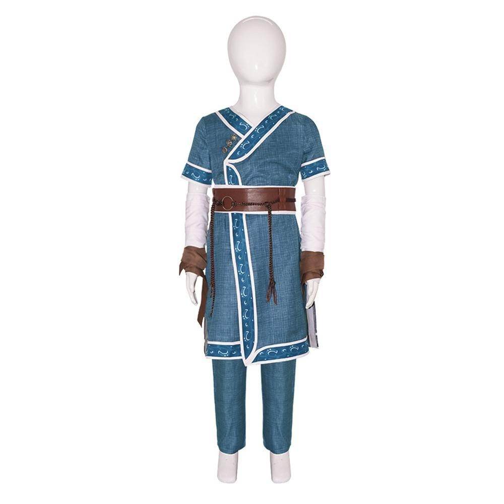 Anime Katara Bumi Aang Avatar The Last Airbender Cosplay Costume Adult Kids - Ecosfun