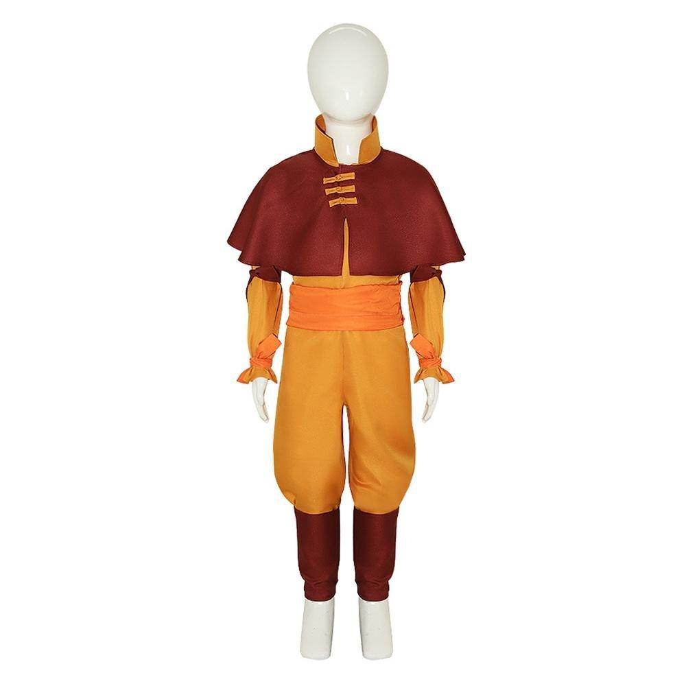 Anime Katara Bumi Aang Avatar The Last Airbender Cosplay Costume Adult Kids - Ecosfun
