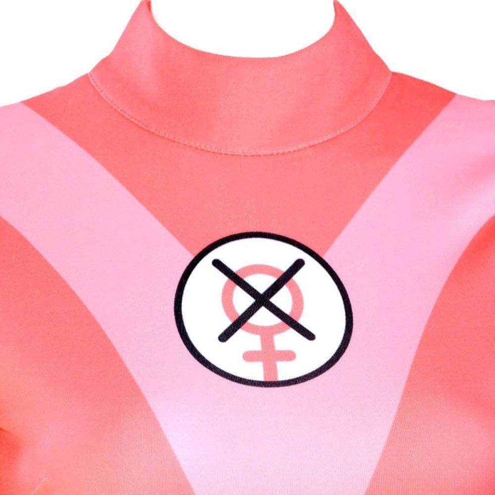 Atom Eve Invincible Costume Bodysuit Zentai Hero Cloak Cosplay - Ecosfun
