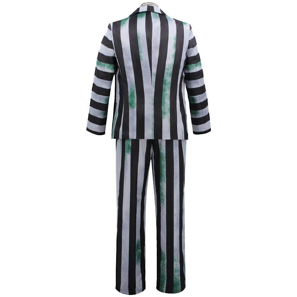 Beetlejuice 2 Michael Keaton Costume for men Party Halloween Suit - Ecosfun