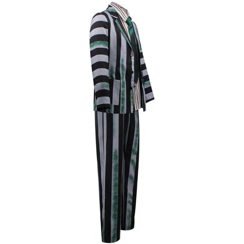 Beetlejuice 2 Michael Keaton Costume for men Party Halloween Suit - Ecosfun