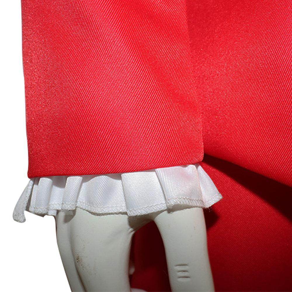 Beetlejuice 2 Michael Keaton Costume Red Suit for Men Kids Party Halloween - Ecosfun