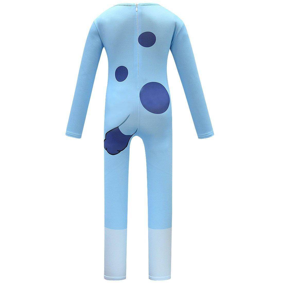 Boys Bluey Girls Bingo Dog Kids Halloween Cosplay Party jumpsuit Onesie Costume - Ecosfun