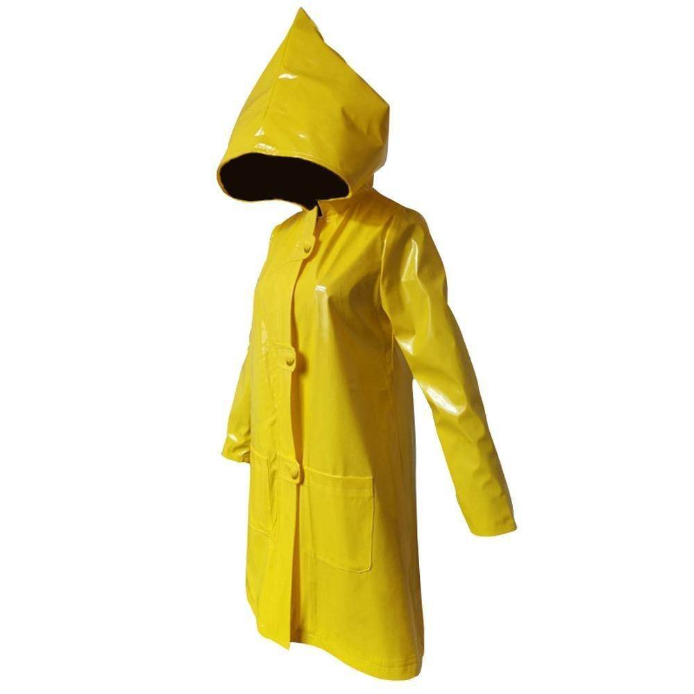 Coraline Little Nightmares cosplay six halloween horror yellow costume Raincoat - Ecosfun