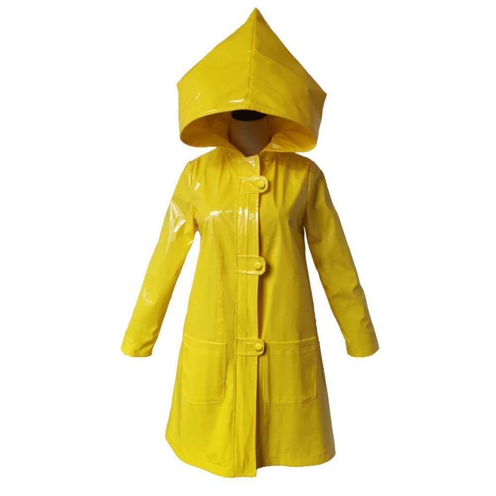Coraline Little Nightmares cosplay six halloween horror yellow costume Raincoat - Ecosfun