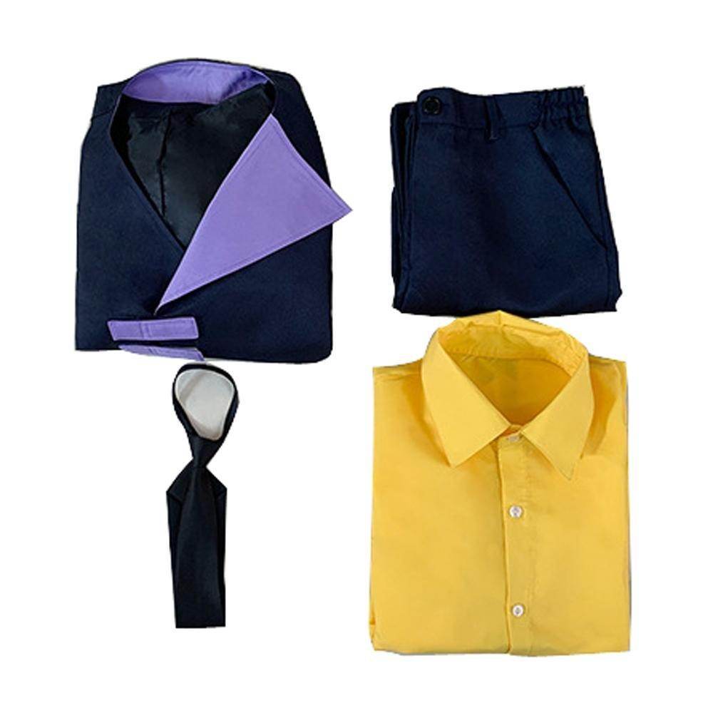 Cowboy Bebop Spike Spiegel Outfit Carnival Suit Cosplay Costumes - Ecosfun
