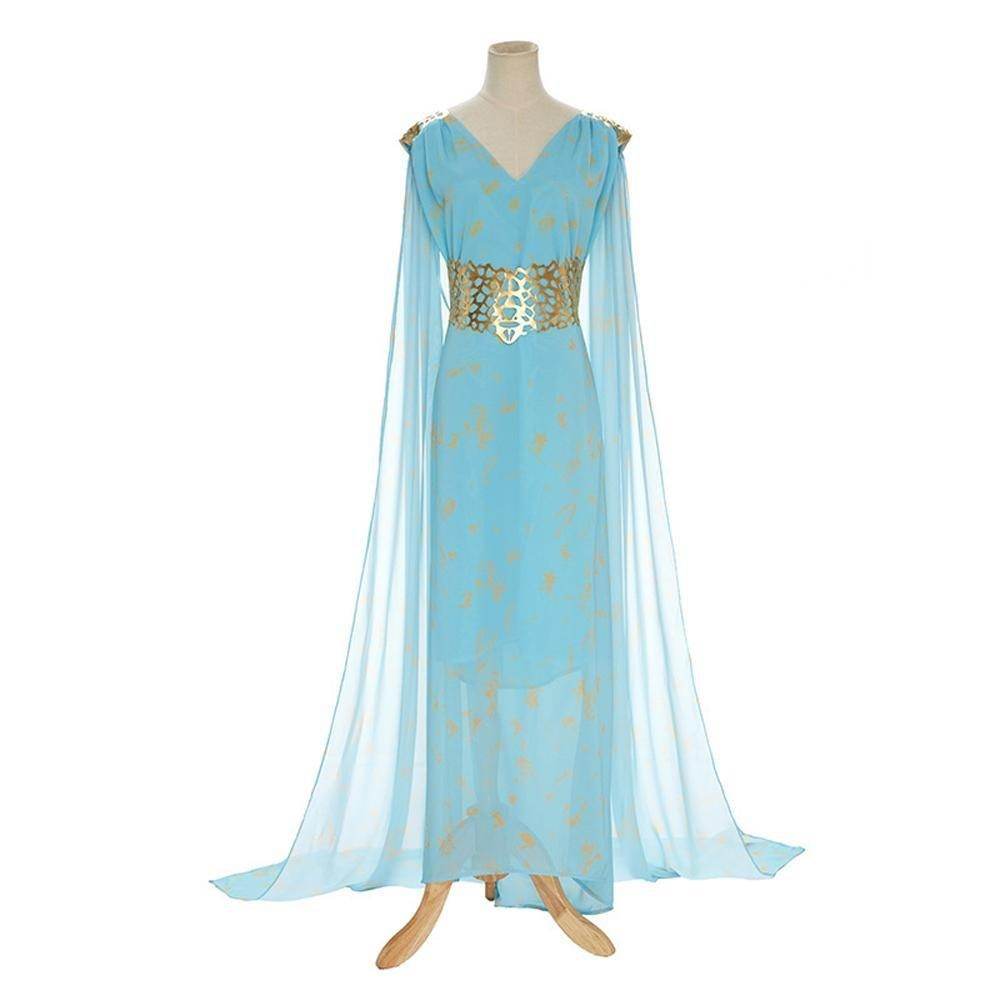 Daenerys Targaryen Costume Women party dress Game of Thrones - Ecosfun