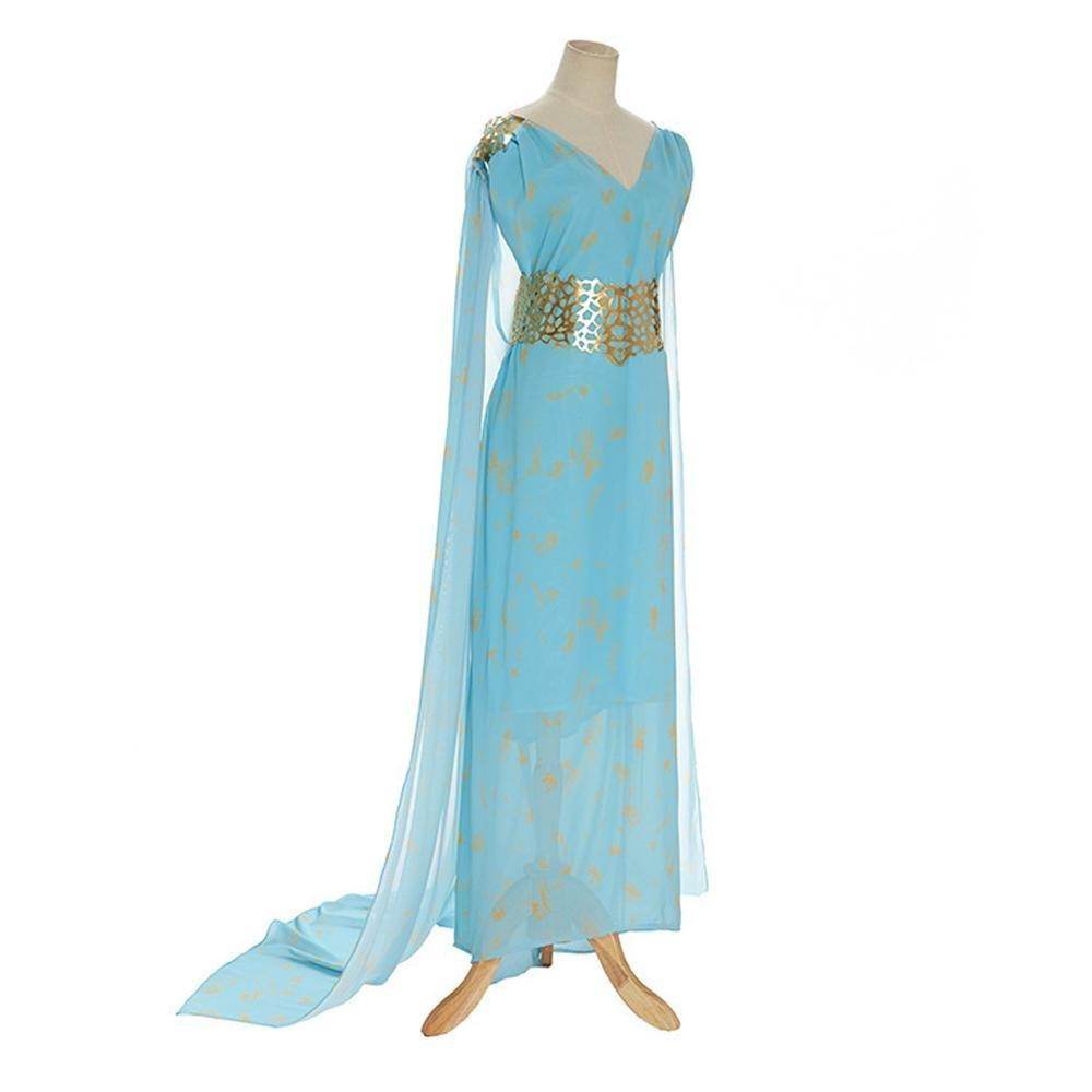 Daenerys Targaryen Costume Women party dress Game of Thrones - Ecosfun