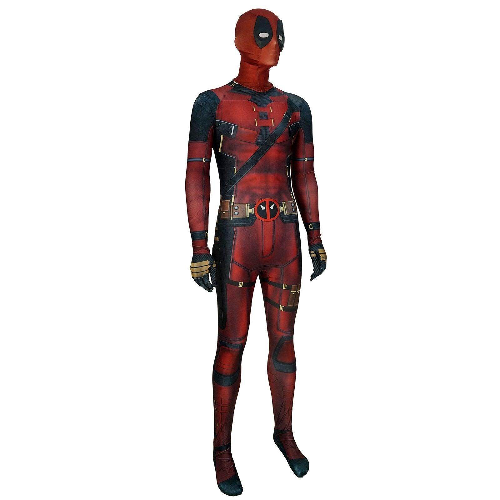 Deadpool 3 Wade Wilson Cosplay Costume for Adults Women Lady Men & Kids - Ecosfun