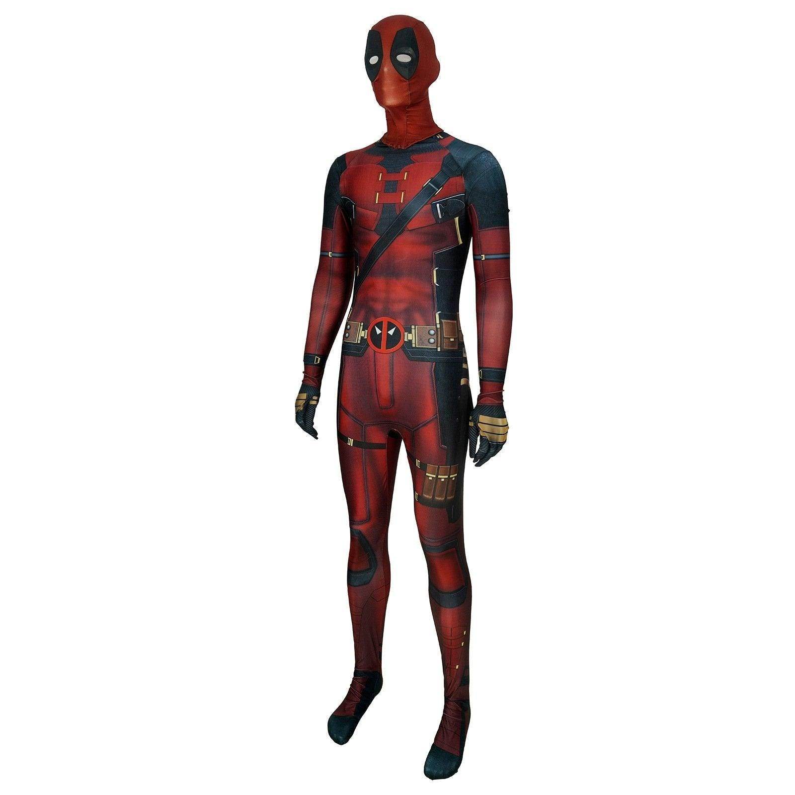 Deadpool 3 Wade Wilson Cosplay Costume for Adults Women Lady Men & Kids - Ecosfun