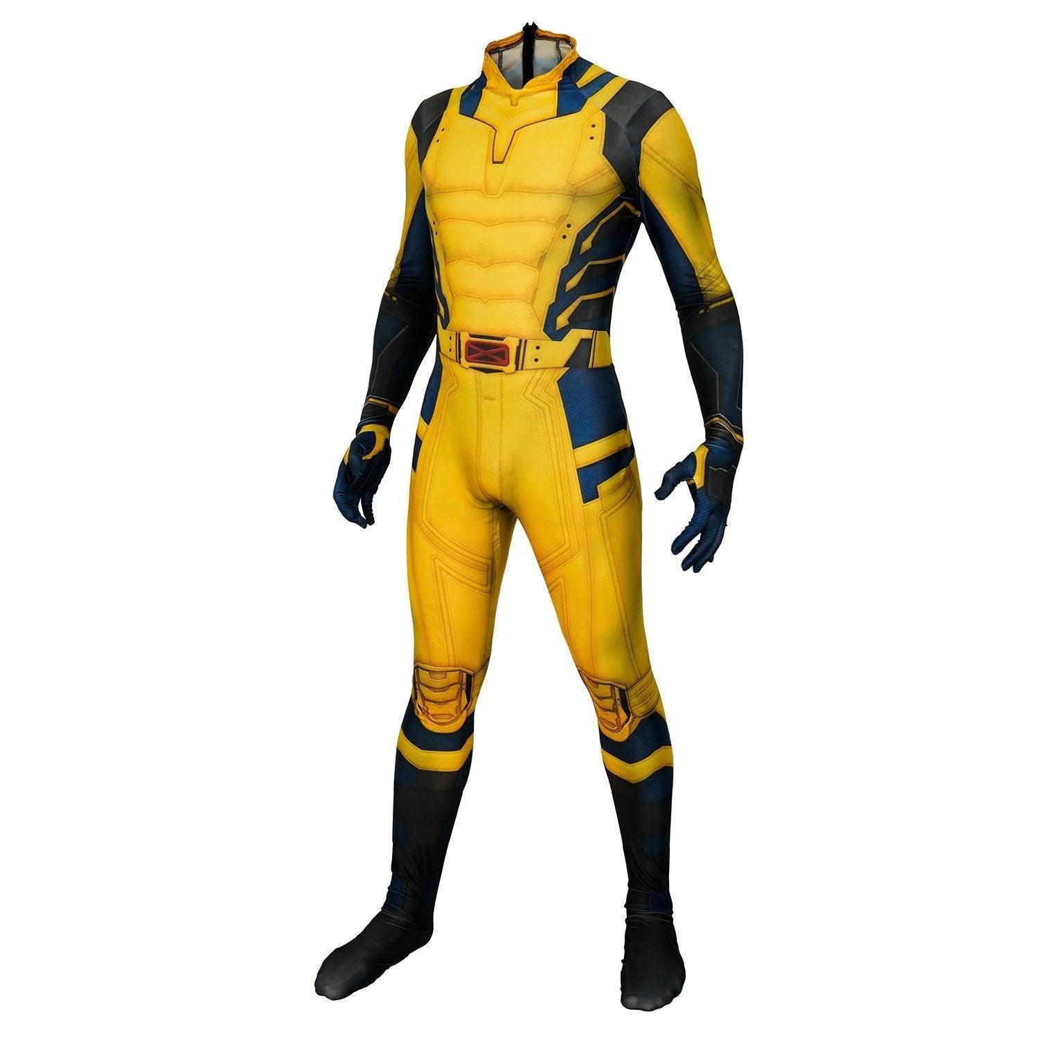 Deadpool 3 Wolverine Logan James Howlett Cosplay Jumpsuit Costume for Adults & Kids - Ecosfun