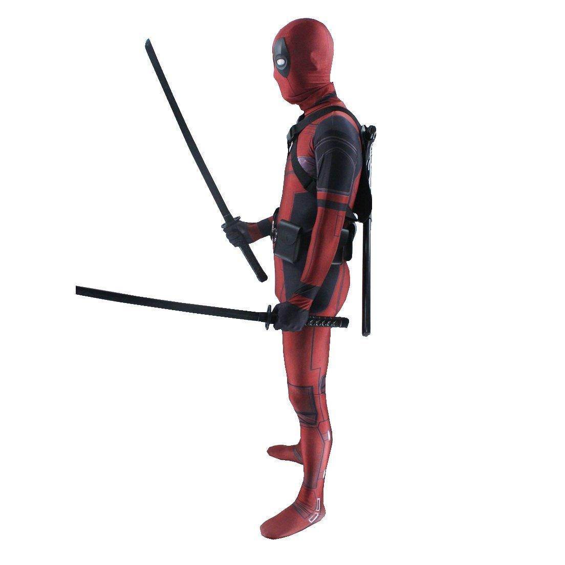 Deadpool & Wolverine Costume Cosplay for Adult kids All Size - Ecosfun