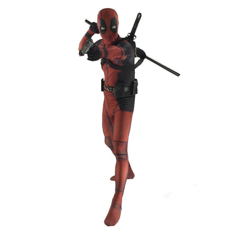 Deadpool & Wolverine Costume Cosplay for Adult kids All Size - Ecosfun