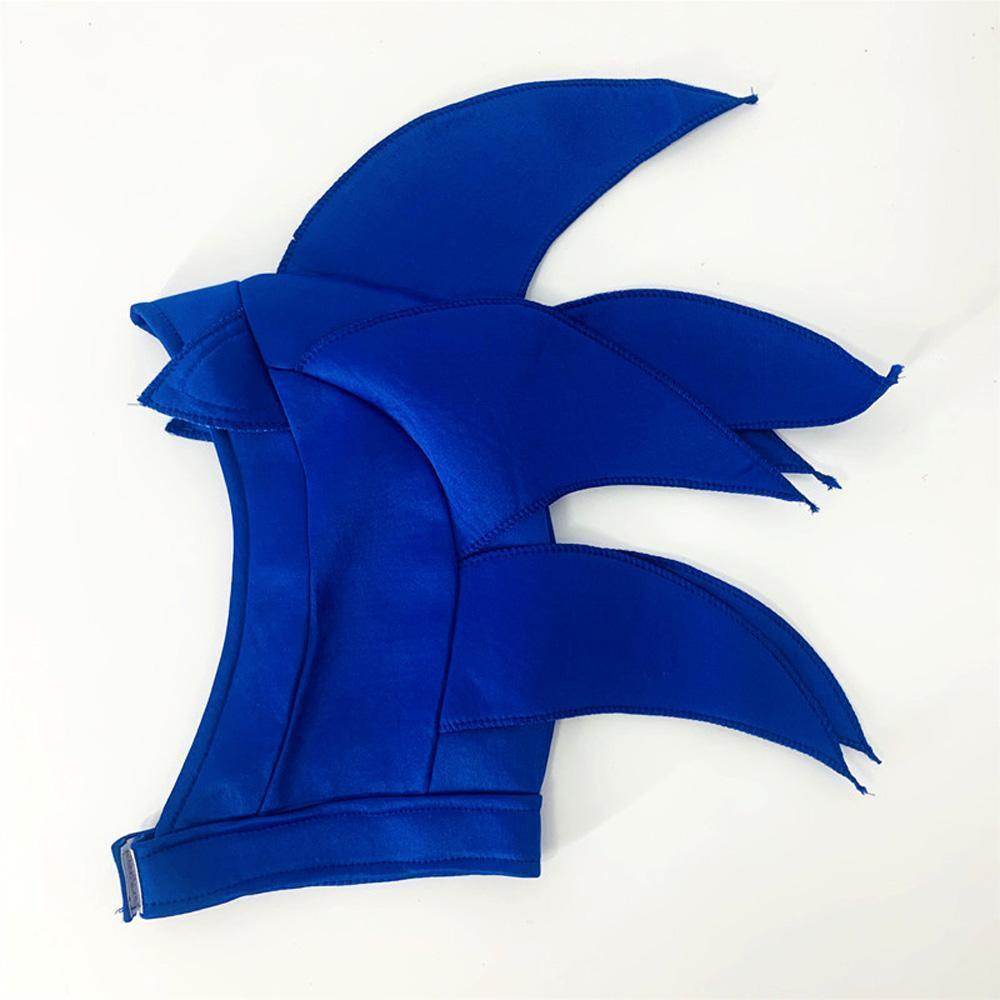 Deluxe Sonic The Hedgehog Costume Girl Game Character Cosplay Halloween Costume for Kids - Ecosfun