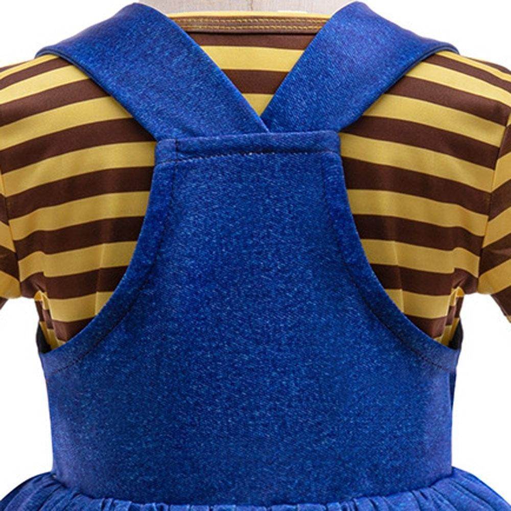 Despicable Me Agnes Costume Cosplay Dress Halloween Party Outfit - Ecosfun