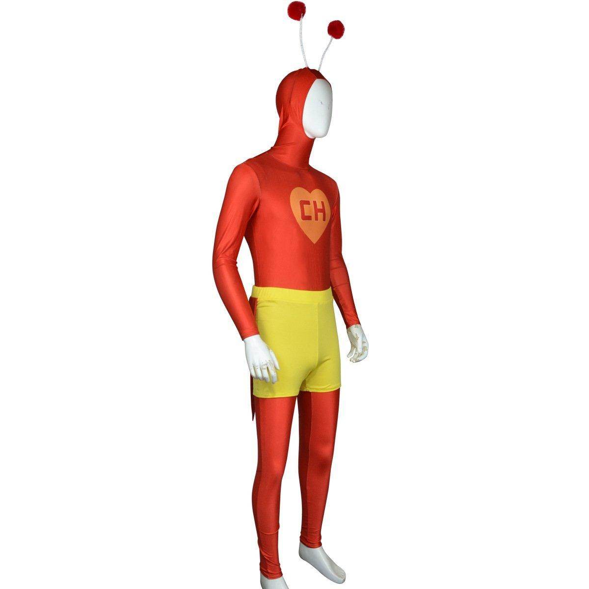 El Chapulín Colorado Cosplay Costume Chespirito4 The Red Grasshopper - Ecosfun