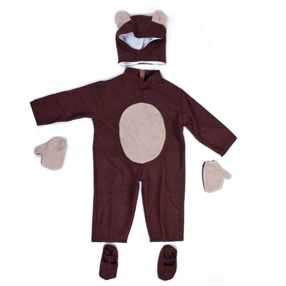 Family Matching Costume Bear Cosplay Halloween Outfits - Ecosfun