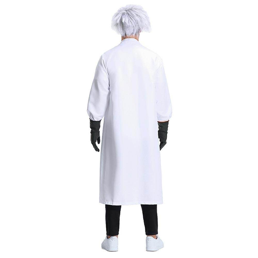 Frankenstein Mad scientist Professional Lab Coat Halloween Party Cosplay Set - Ecosfun