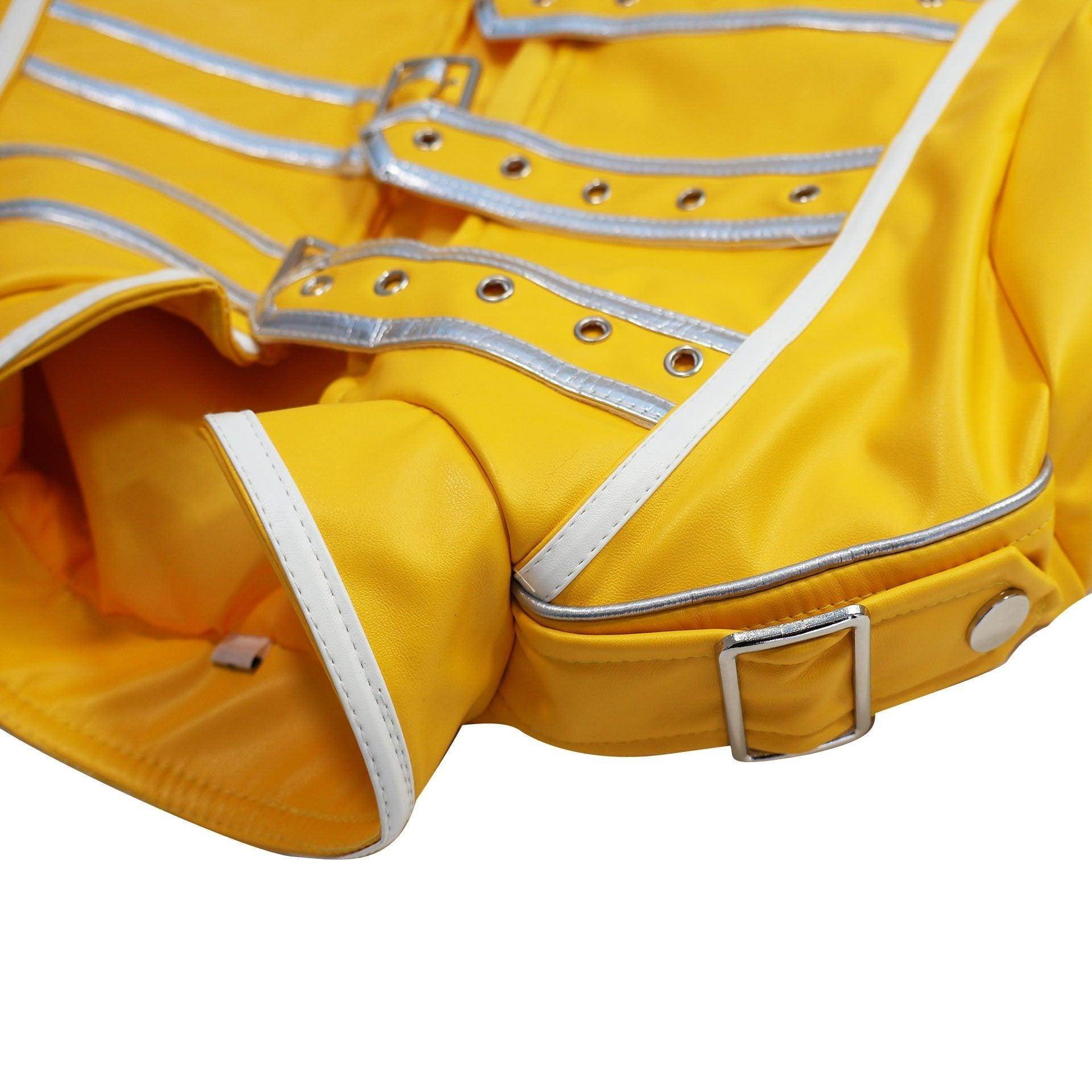 Freddie Mercury Cosplay Costume Queen's Lead Singer Outfit for Adults - Ecosfun