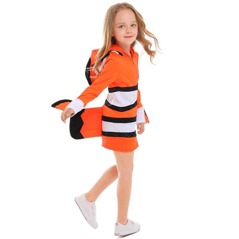 Halloween Ocean Theme Party Clown Fish Cosolay Matching Outfits - Ecosfun