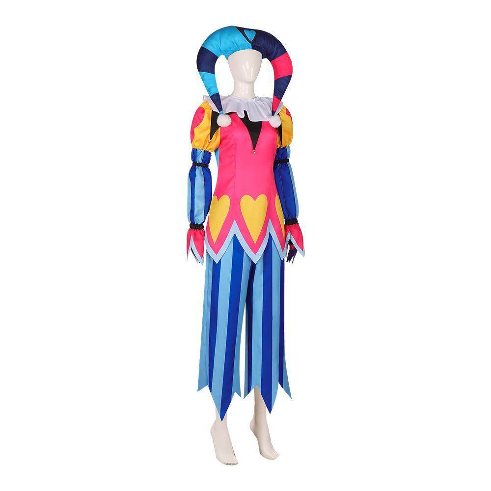 Hazbin Hotel Helluva Boss Fizzarolli clown stage costume cosplay - Ecosfun