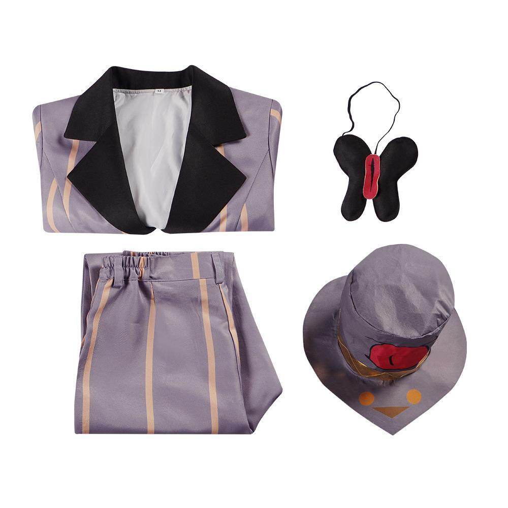 Hazbin Hotel Sir Pentious Suit Adult Cosplay Costume Party Halloween Carnival - Ecosfun