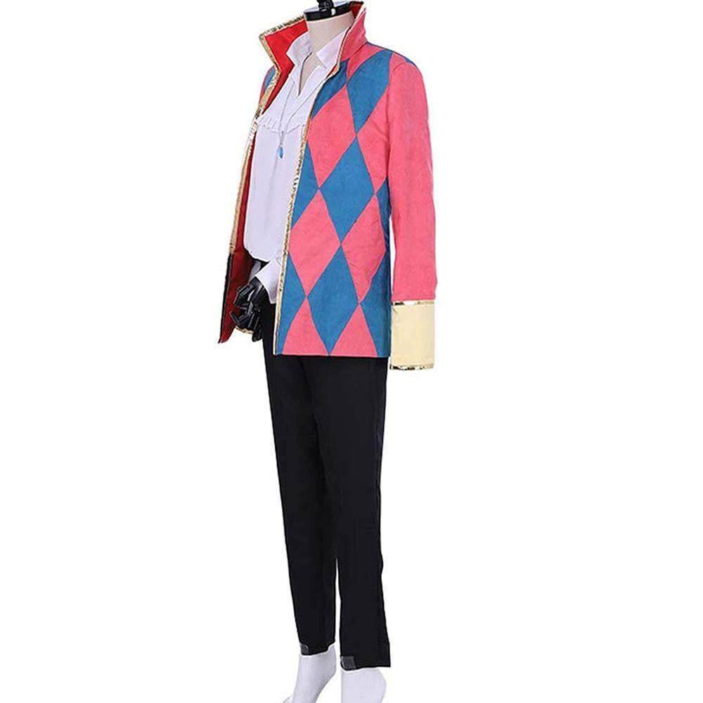 Howl Cosplay Costume Daily Anime Clothes Howl's Moving Castle Halloween Show Outfits for Adults - Ecosfun