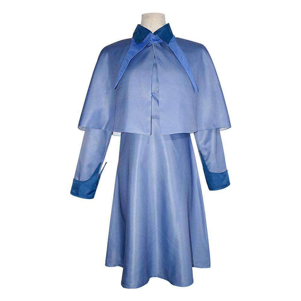 Harry Potter Costume Cosplay Beauxbatons School Uniform Fleur DE Kurt Costume for Girls Women