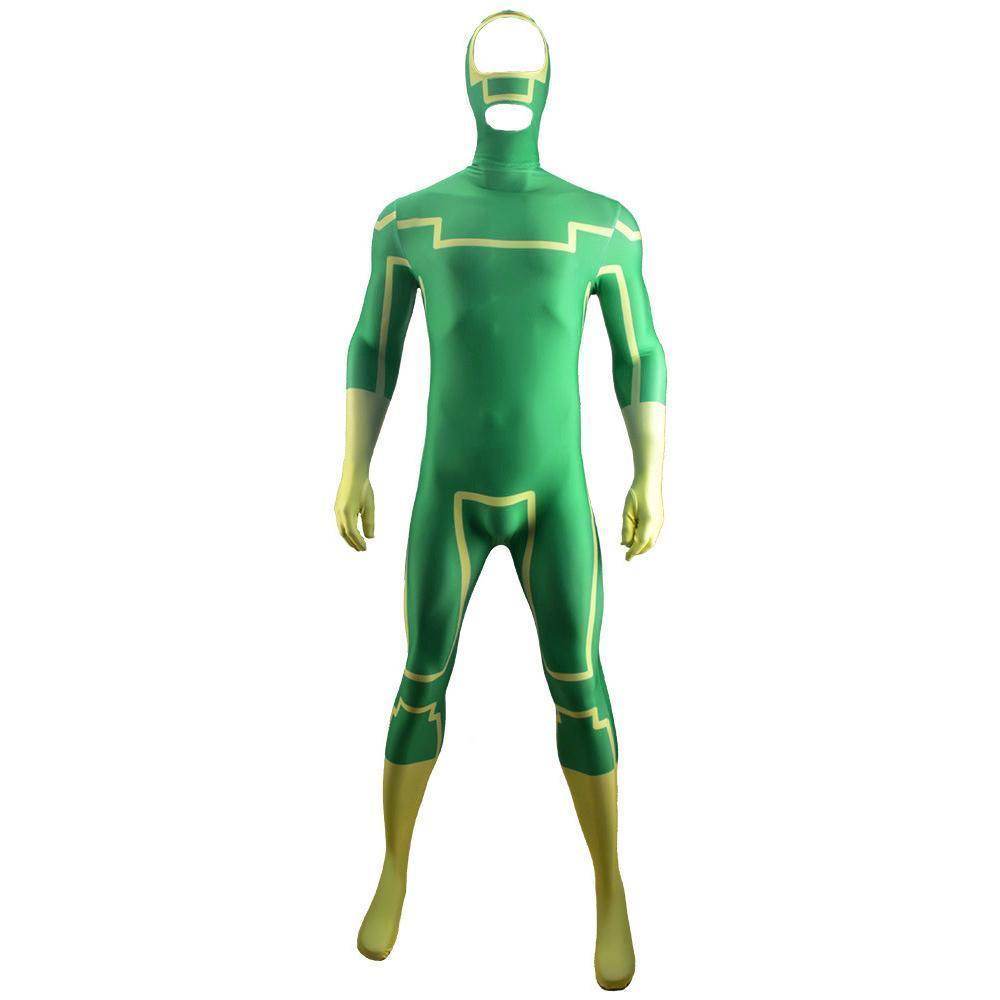 Kick-Ass Ass Kicker Cosplay Costume jumpsuit Halloween costume Zentai Costume for adult and kids - Ecosfun
