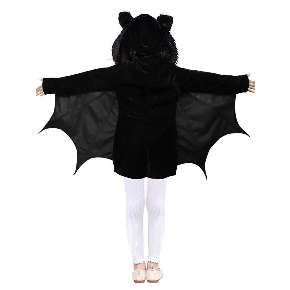 kids Bat cape suit Cosplay Costumes Halloween Performance pants - Ecosfun