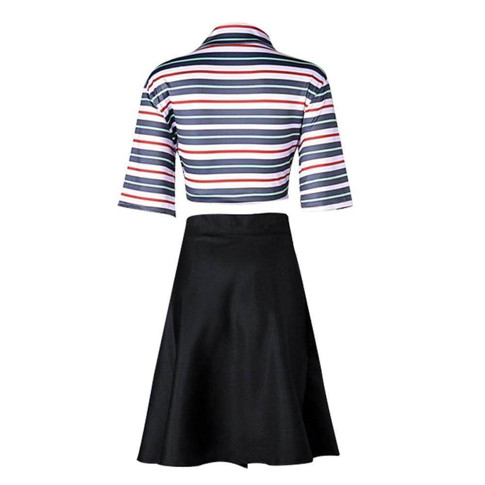 Manga Killing Stalking Yoonbum Cosplay Costume Casual T-Shirt Skirt Halloween Carnival Uniforms Party Dress for Women - Ecosfun