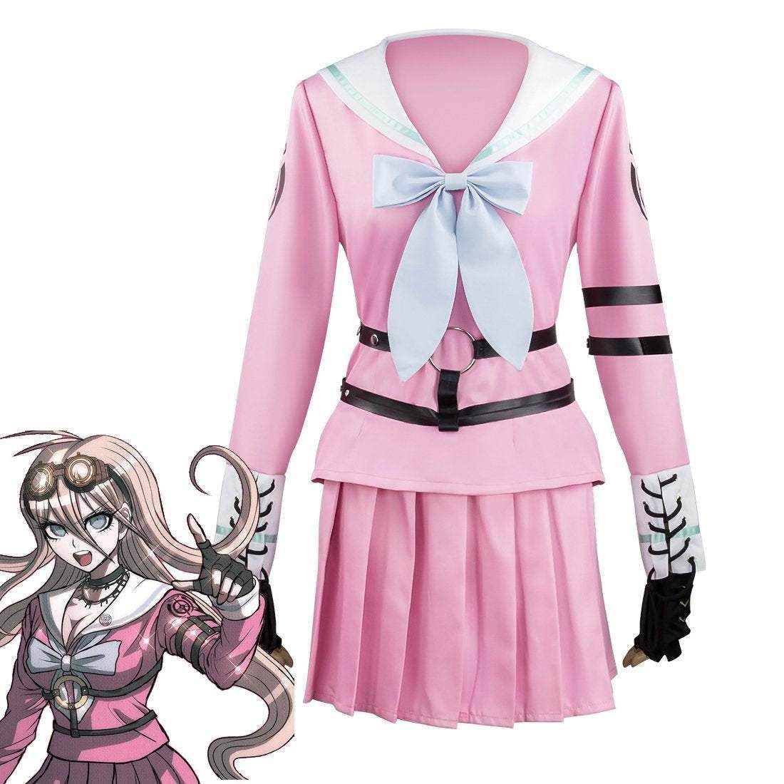 Miu Iruma Costumes for Girls Danganronpa V3: Killing Harmony Cos Halloween Anime Cosplay - Ecosfun