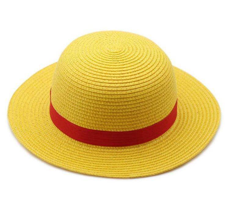 one picece luffy costume Anime Cosplay with straw hat Whole Set - Ecosfun