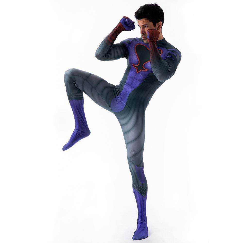 Replica Riku Costume Cosplay Halloween Jumpsuit Anime Tights Suit Zentai For Adult Kids - Ecosfun