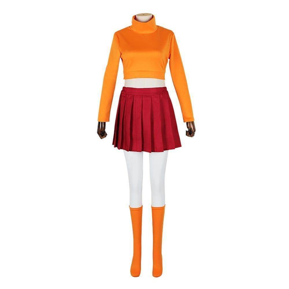 Scoob Scooby-Doo Velma Daphne Costume Cosplay - Ecosfun