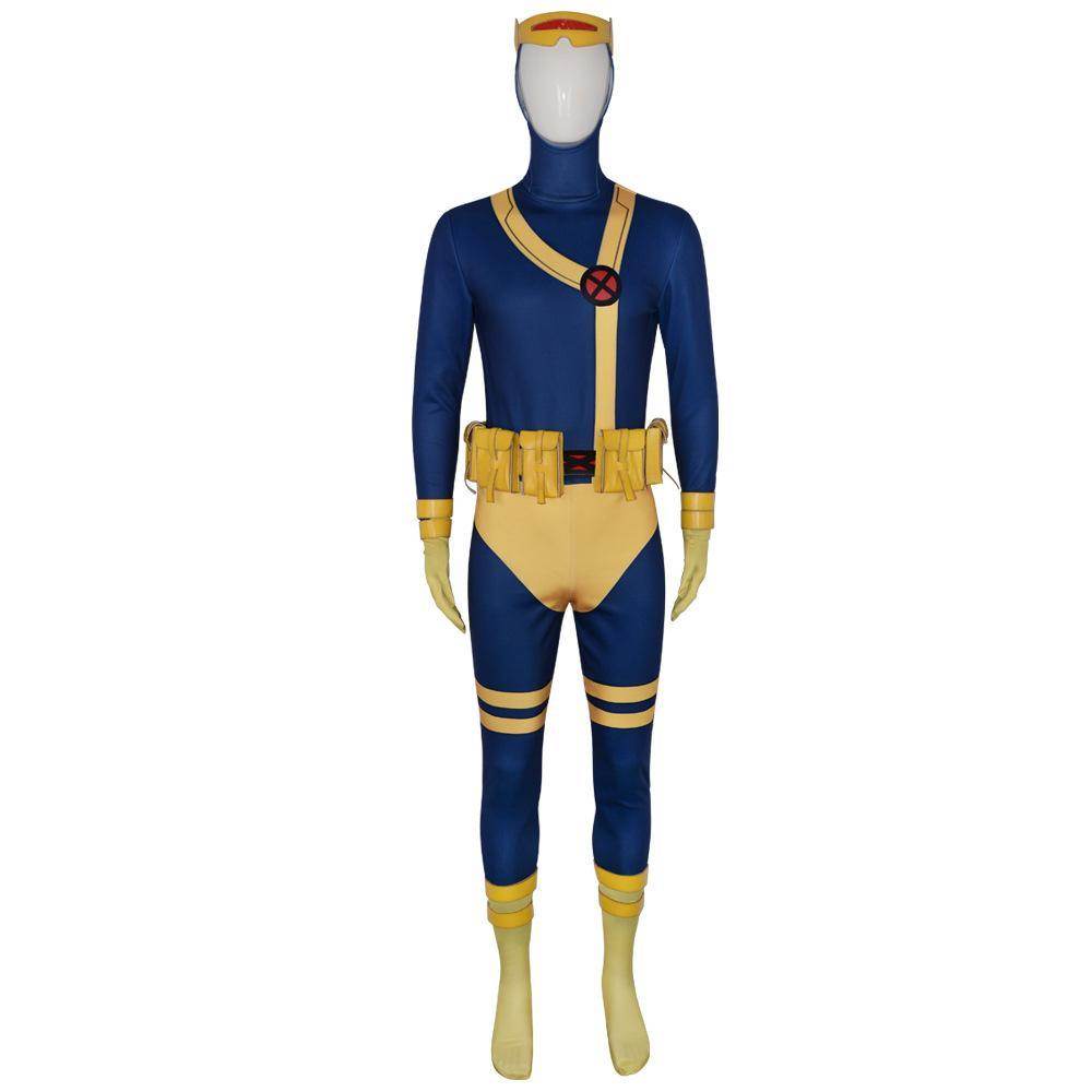 Scott Summers X-Men Cosplay Costumes Carnival Party Outfits Full Set For Adult - Ecosfun