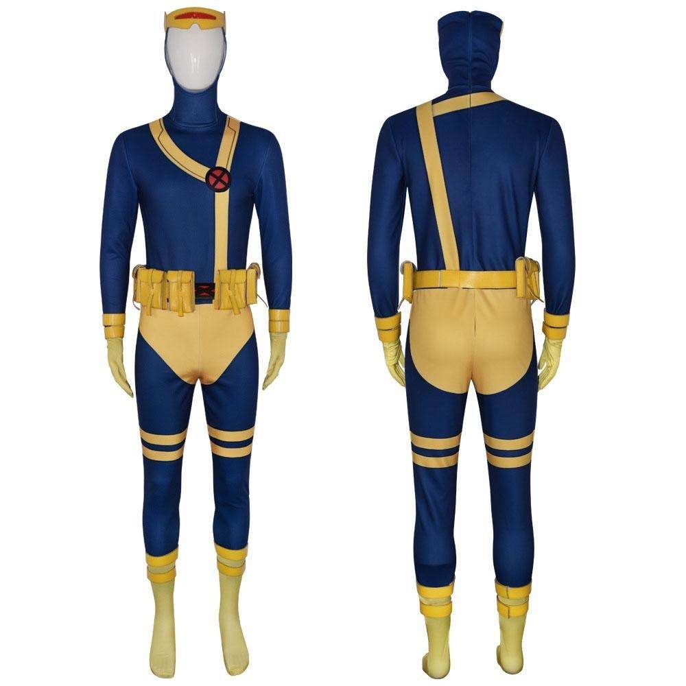 Scott Summers X-Men Cosplay Costumes Carnival Party Outfits Full Set For Adult - Ecosfun