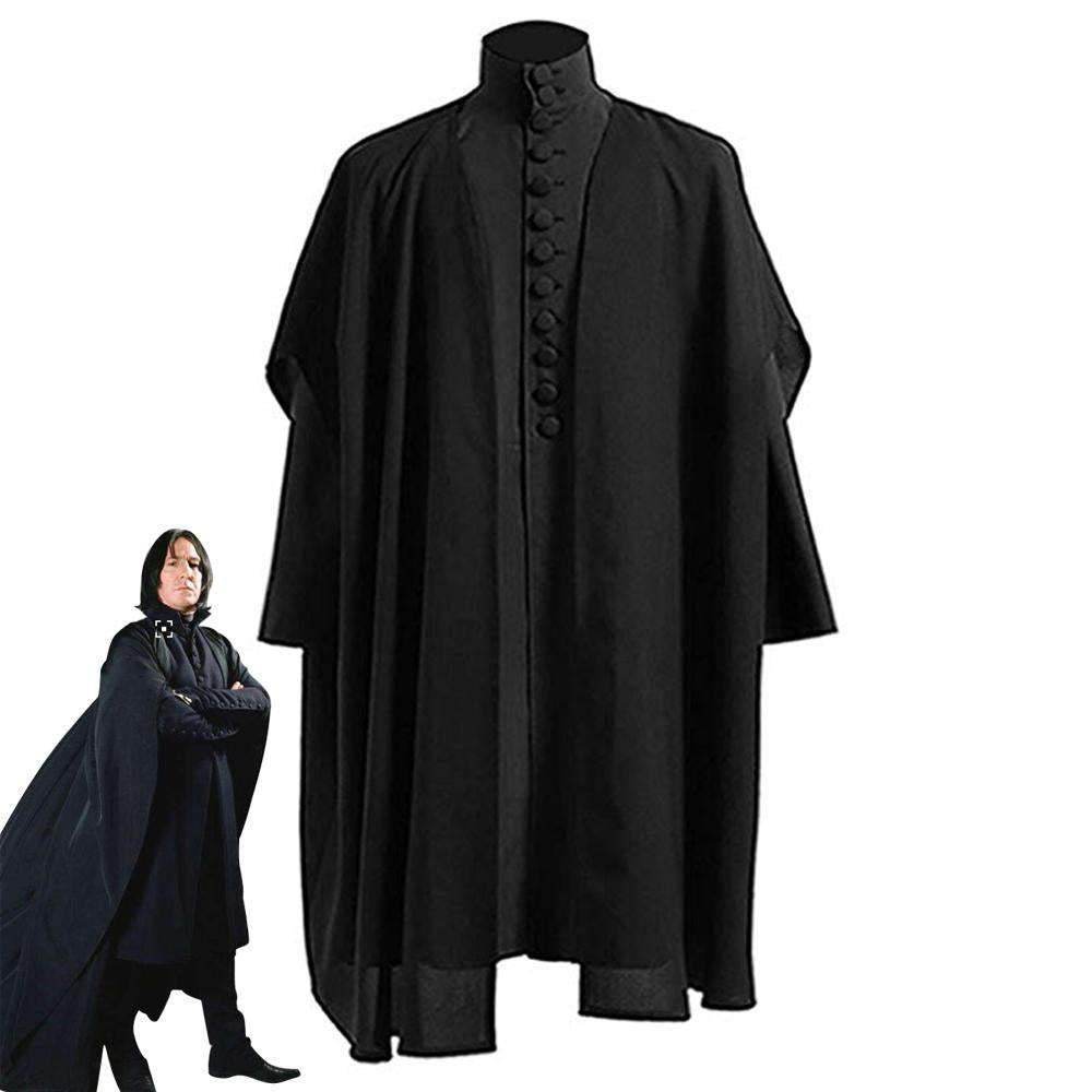 Severus Snape magic robe costume Harry Potter Cosplay Halloween - Ecosfun