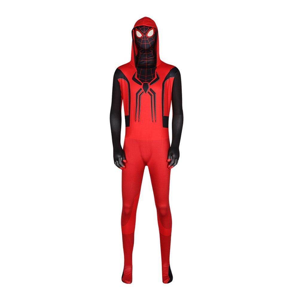 Spider-Man 2099 PS5 Comics Miles Morales Jumpsuit Halloween Cosplay Costume Bodysuit - Ecosfun