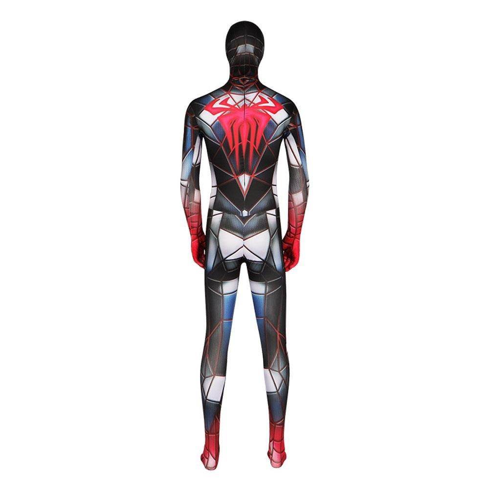 Spider-Man 2099 PS5 Comics Miles Morales Jumpsuit Halloween Cosplay Costume Bodysuit - Ecosfun