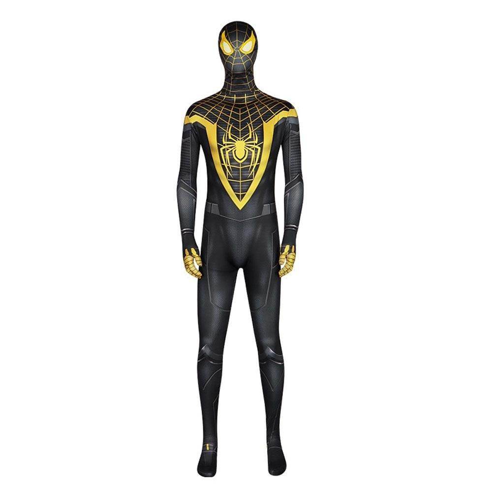Spider-Man 2099 PS5 Comics Miles Morales Jumpsuit Halloween Cosplay Costume Bodysuit - Ecosfun
