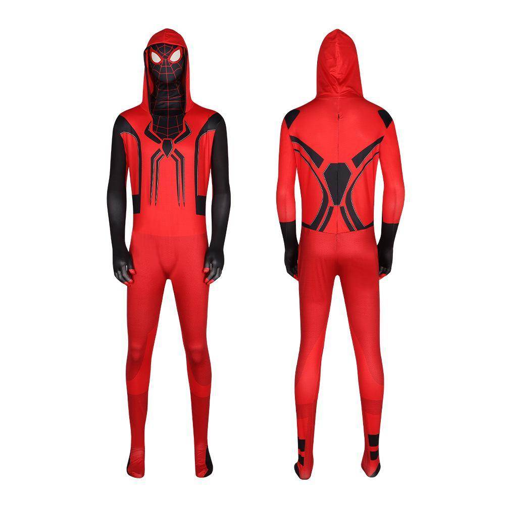 Spider-Man 2099 PS5 Comics Miles Morales Jumpsuit Halloween Cosplay Costume Bodysuit - Ecosfun