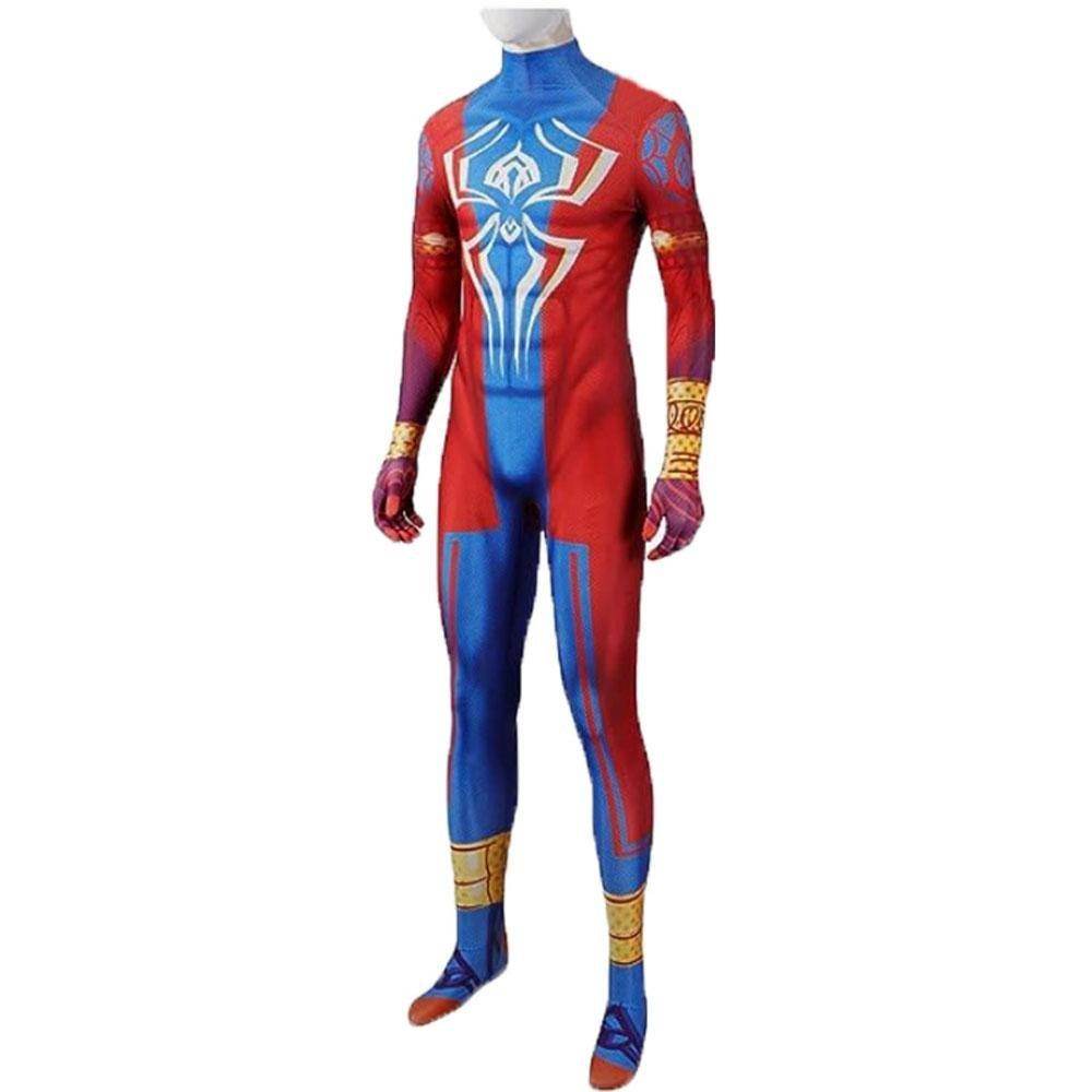 Spider-Man: Across The Spider-Verse India Pavitr Prabhakar Jumpsuit Cosplay Costume - Ecosfun