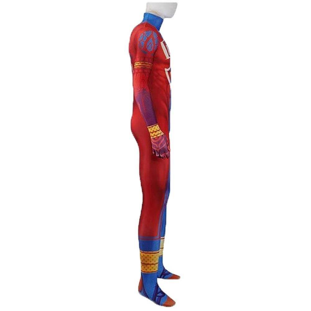 Spider-Man: Across The Spider-Verse India Pavitr Prabhakar Jumpsuit Cosplay Costume - Ecosfun